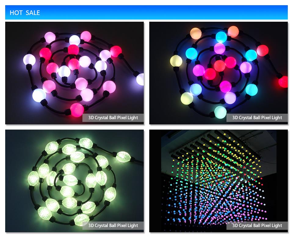 0 3d led pixel ball