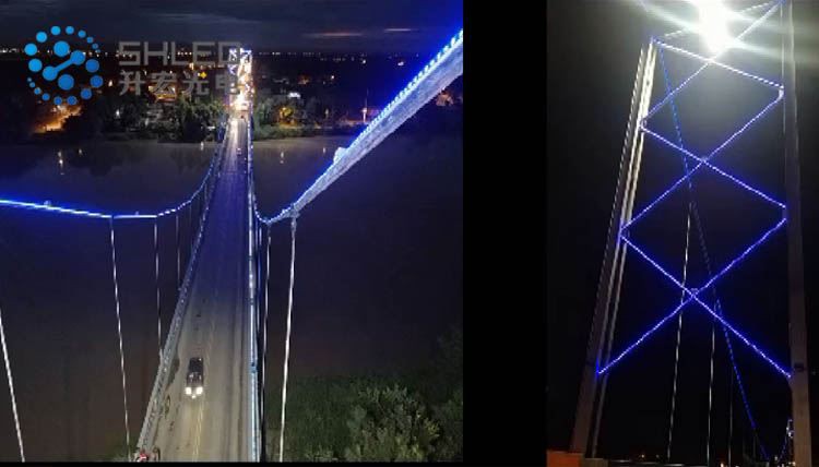 Ecuador Landscape Bridge Lighting Project