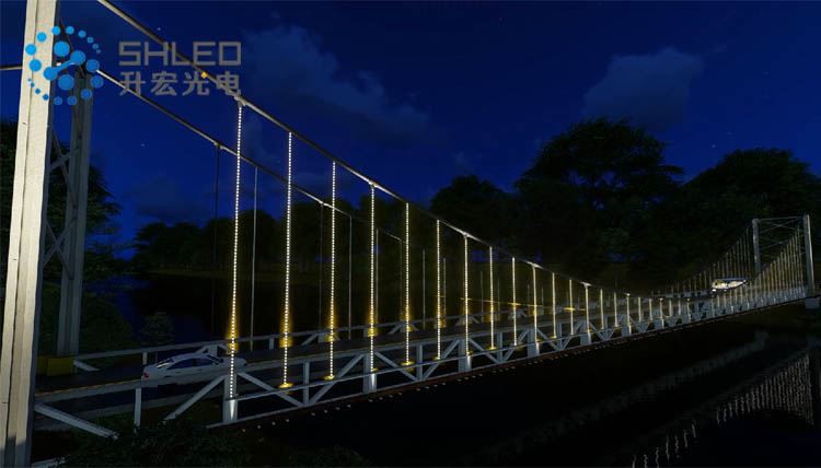 Ecuador Landscape Bridge Lighting Project