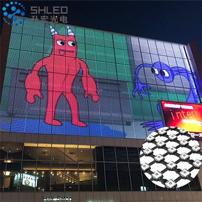 SHLED New Product Release I Media Facade Flexible Mesh Screen