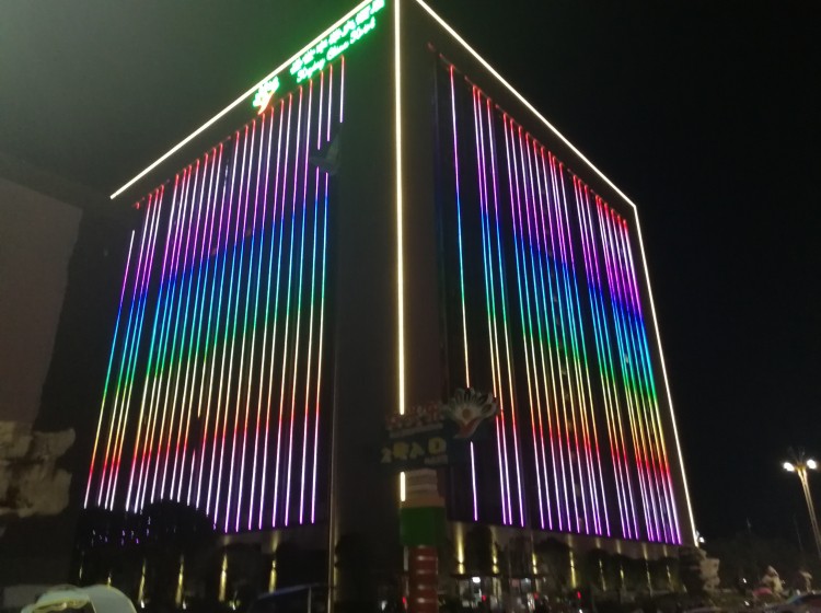 hotel facade lighting hotel facade lighting