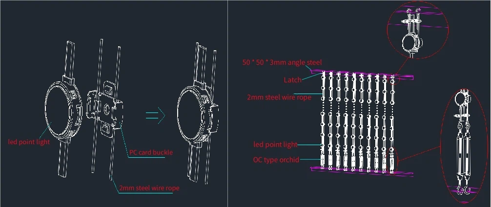 led point light led point light
