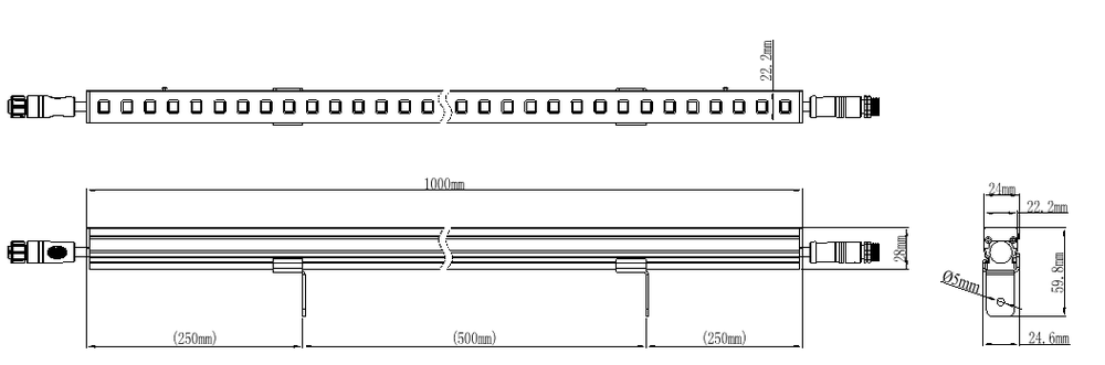 XT46 led video linear light XT46 led video linear light