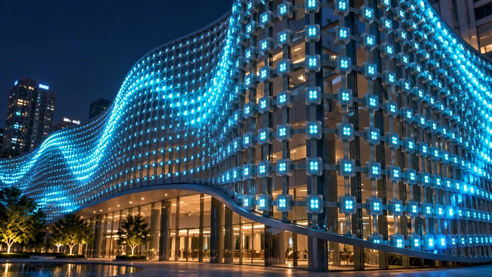 flexible led mesh screen for building facade flexible led mesh screen for building facade