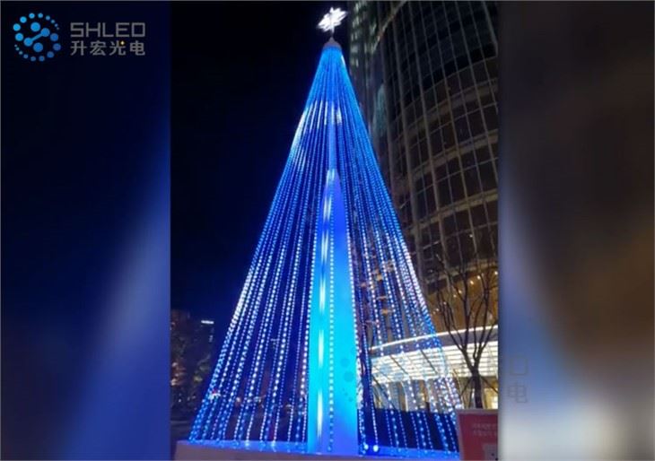 christmas decoration Lighting 3D Pixel Ball