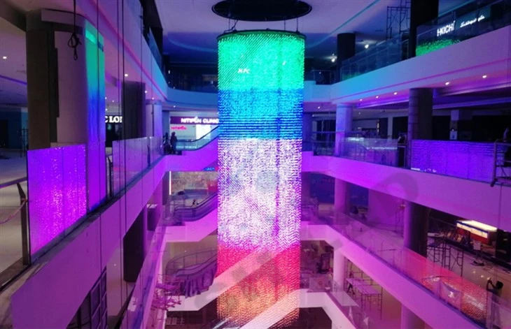 Time Tunnel Lighting Smart 3D LED Pixel Ball