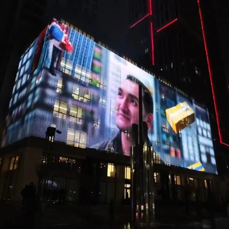 Led Mesh Screen For Building Facade price
